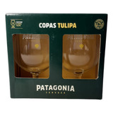 Cajita De Regalo Con 2 Copas De Cerveza Patagonia Original 