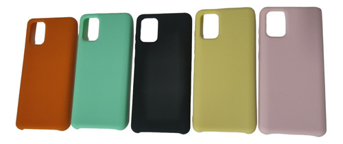 Lote Pack De 5 Fundas Para Samsung A31 Lisas Colores