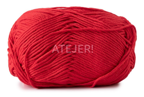 Hilo Algodón Semigordo 8/8 Ovillo X 100 Gs Tejido Crochet