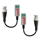 5 Pares Video Balun Passivo Cftv Conversor Utp Ahd Tvi Cvi