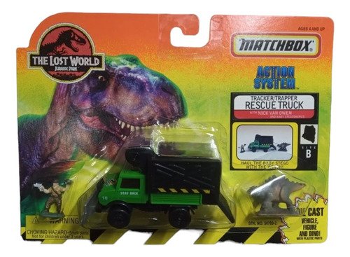 1997 Matchbox The Lost World Jurassic Park Tracker/trapper 