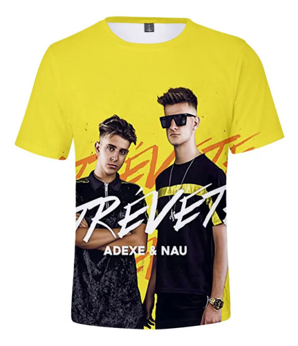 Playera Adexe & Nau Grappler Estampado 3d