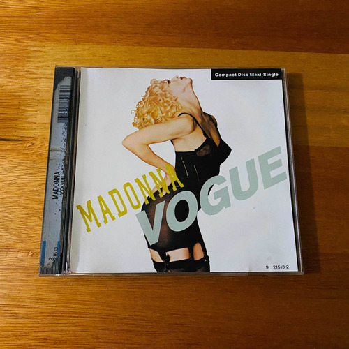 Madonna Vogue Cd Maxi Single Usa