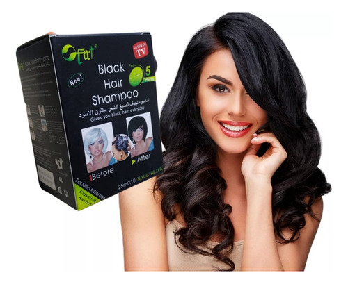 Shampoo Tinte En 5 Min -black H - g a $269