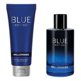 Set Millionaire Blue Instinct 95ml + After Shave 100ml