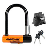 Kryptonite Evolution Mini-5 - Cerradura En U De 0.512 in Con