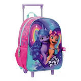 Mochila My Little Pony Heart 12 PuLG Carrito Escolar Jardin