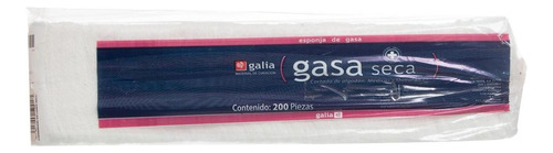 Gasa No Esteril Galia No Esteril De 7cm X 5cm X 200u