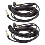 2 Cables De Micrófono Compatibles Para Marshall Major Ii