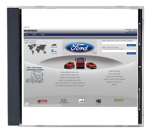 Catálogo De Peças Ford - Eletrônico 2019 + Lista De Preços