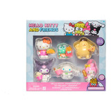 Kit Figuras Hello Kitty And Friends Salty Snacks Serie 1 