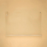 Pendente Led Linear Retangular Dourado 4000k 100cm Pd2097