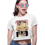 Crop Top De Ojos Equipo 7 Anime Naruto