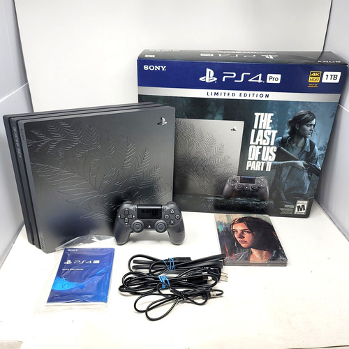 Playstation 4 Pro 1tb The Last Of Us Part Ii 1 Control Juego