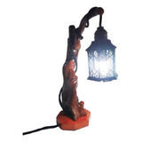 Lámpara Artesanal Farol Colgante De Velador O Living