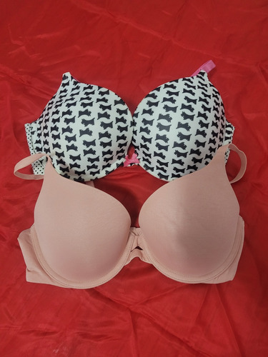 Par De Corpiños Push Up Victoria Secret Usados, Impecables 