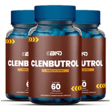 3 Clenbutrol Rico Em Cromo - Auxilio Do Metabolismo 180 Cáps