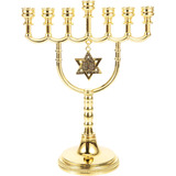 Sewacc Portavelas De 7 Ramas Menorah Candelabros Antiguos Ca