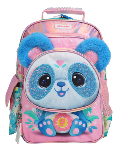 Mochila Escolar 14 Pulgadas Pandita Chimola Brillitos