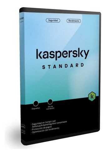 Kaspersky Antivirus Standar Multidispositivo/3 Disposi/1 Año