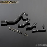 Fit For Vw Golf 1.6 Mk4 A Hose Black Silicone Radiator H Ccb