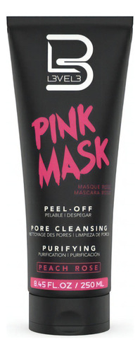 Mascarilla Facial Para Piel Todo Tipo Piel Level 3 Facial Pink Mask 250g Y 250ml