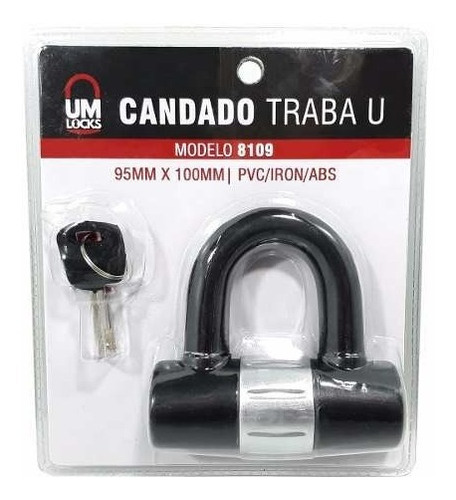 Candado Traba En U Seguridad Motos Um Locks 95x100mm 8109