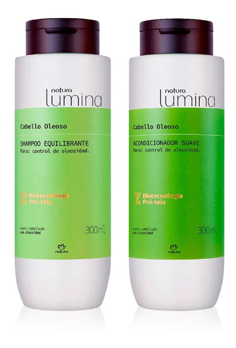 Kit De Tratamiento Cabello Oleoso Lumina De Natura