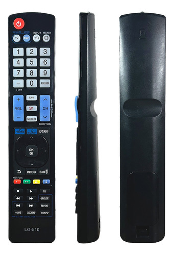 Control Compatible Con LG Smart Tv Pantalla 3d + Funda Pila