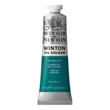 Tinta Al Óleo Winton, 37 Ml, Unidad De Coloración Al Óleo Winsor & Newton 696 Viridian Hue