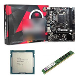 Kit Upgrade Core I5 3470 + Placa Mãe H61 Lga 1155 + 8gb Ddr3