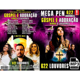 Mega Pen Drive 622 Musica Gospel E Adoracao Hinos E Louvores