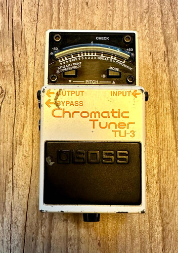 Pedal Boss Tu-3 Afinador Cromático