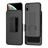 Funda Para iPhone XS Max Con Soporte + Holster