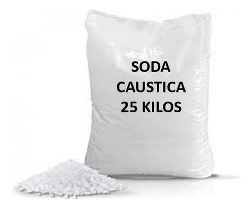 Soda Caustica 25 Kilos