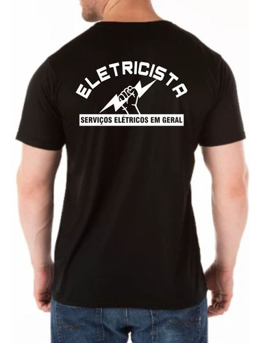 Camisa Para Eletricista Manga Curta Uniforme Personalizado