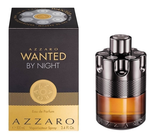 Azzaro Wanted By Night Edp 100ml + Brinde - 100% Original Volume Da Unidade 100 Ml