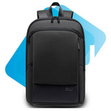 Mochila Premium Slim Notebook 15,6 Expansível Impermeável  Preto