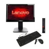 Cpu + Monitor Lenovo Intel Core I5 16gb 256gb Ssd - Novo