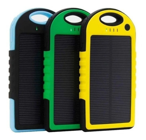 Cargador Bateria Solar Portatil 20000 Mah Impermeable 