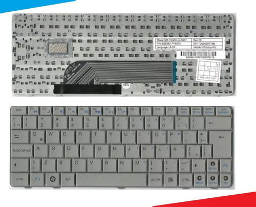 Teclado Netbook G2 G3 G4 G6 82b382-fp8203 Mp-10g56la-3607