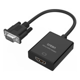 Onten Adaptador Vga A Hdmi, 1080p Vga A Hdmi (hombre A Hembr