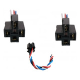 3 Tomadas Chicote Soquete Conector Plug Porta Relê 4 Vias