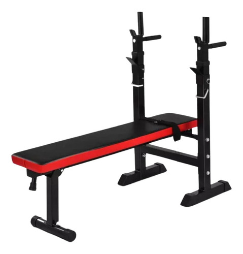 Banco Plegable Soporte Barra Gym