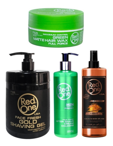 Set Redone Cera Green, Body Splash, Gel Rasurar Y Aftershave