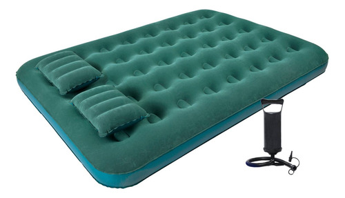 Combo Colchón 2 Plazas + 2 Almohadas + Inflador Klimber