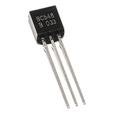 100 Peças - Transistor Bc548 = Bc 548 - Npn