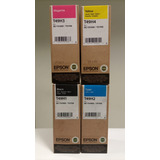 Combo X 4 Tintas Epson T49h Para Plotter Surecolor T3170x