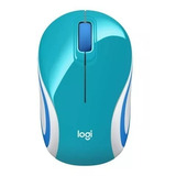 Logitech Wireless Mini Mouse M187 Teal