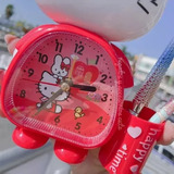 Reloj Despertador Hello Kitty Vasito Porta Lápices